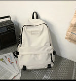 Waterproof Leisure Backpack Wear-Resistant Student Schoolbag Large Capacity