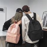 Unisex Laptop Schoolbag Waterproof Nylon Casual Travel Backpack