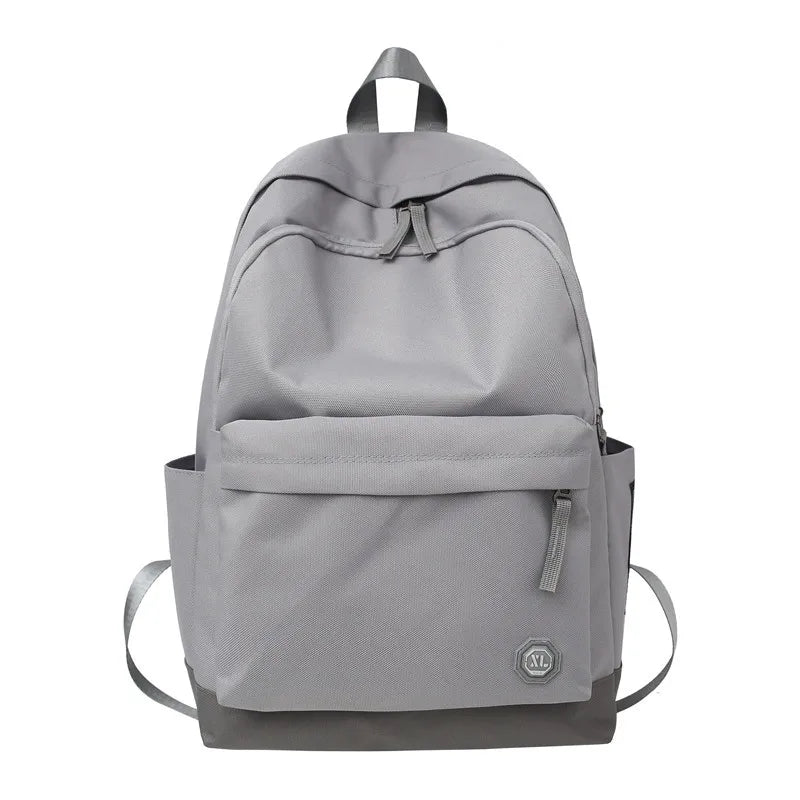 Unisex Laptop Schoolbag Waterproof Nylon Casual Travel Backpack