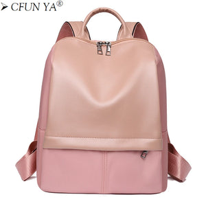 Women Backpack Mini Soft Oxford Bag Teen Girls Bagpack Travel Rucksack