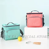 CFUN YA Insulated Lunch Bag Bento Pouch Thermal Cooler Tote Dinner Container