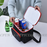 CFUN YA Insulated Lunch Bag Bento Pouch Thermal Cooler Tote Dinner Container