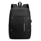 Men's Waterproof Business Laptop Backpack USB Charge Bagpack
