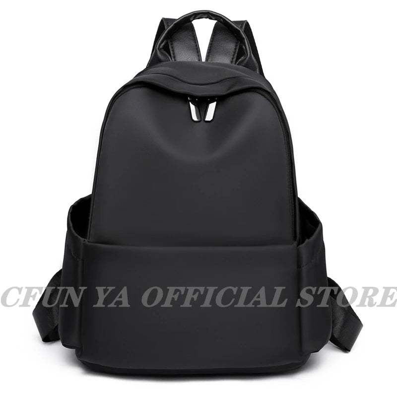 Women's Waterproof Oxford Backpack School Bag For Teenage Girl