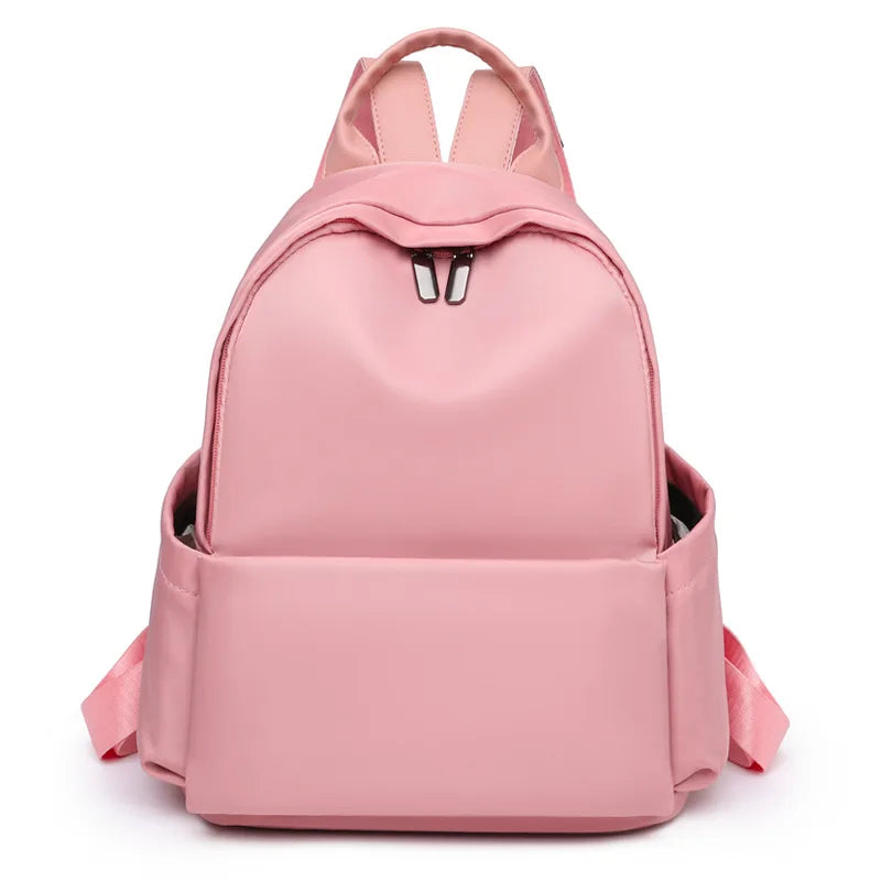Women's Waterproof Oxford Backpack School Bag For Teenage Girl
