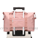 Waterproof Nylon Gym Bag Men Women Fitness Travel Duffle Yoga Mat Sport Bag