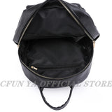 Soft Leather Backpacks Women's Shoulder Bag Casual Travel Ladies Bagpack