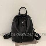 Women's Anti-theft Small PU Leather Backpack Shoulder Bag