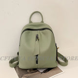 Women's Anti-theft Small PU Leather Backpack Shoulder Bag
