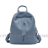 Women's Anti-theft Small PU Leather Backpack Shoulder Bag