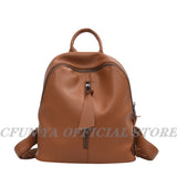 Women's Anti-theft Small PU Leather Backpack Shoulder Bag