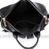 Soft Leather Backpack Woman's Bag High Capacity Travel Backpacks