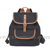 Nylon Backpack For Teen Girls Waterproof Anti-Theft Schoolbag