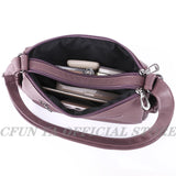 Women's Soft Leather Handbags Messenger Tote Bag