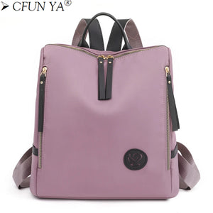 Waterproof Oxford Backpack School Bag Teenage Girl Travel Shoulder Pack