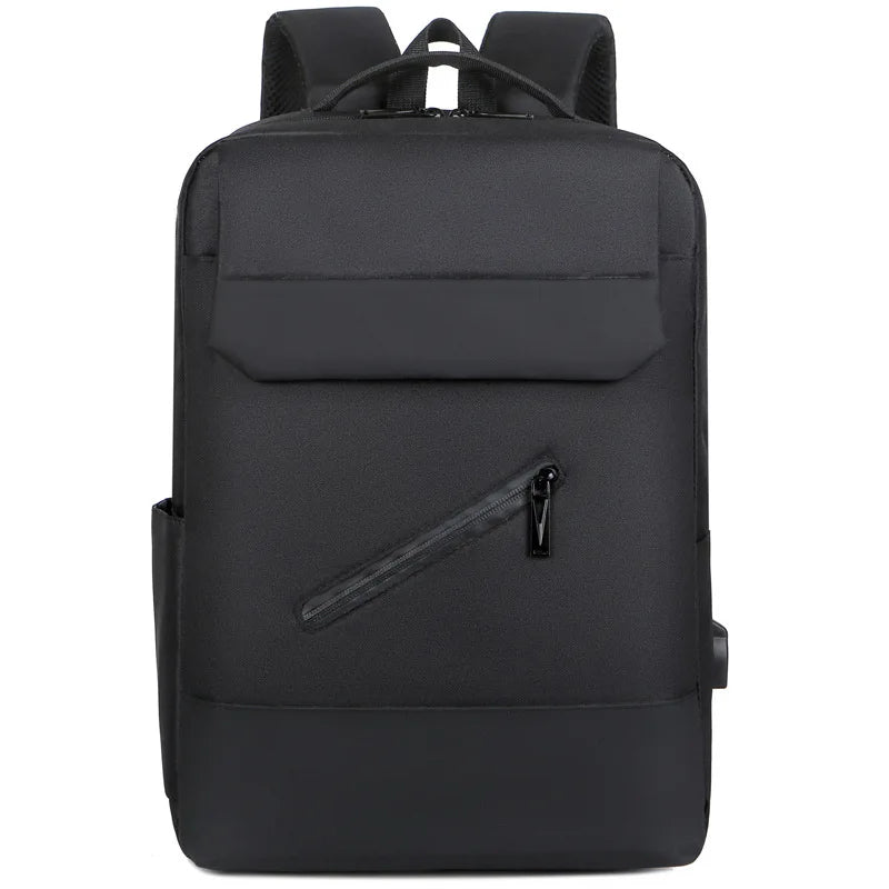 USB Laptop Bag Backpack Men Student School Bookbag Rucksack