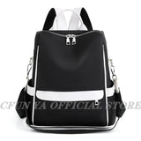 Preppy Style Women Backpack Nylon Schoolbags For Teenage Girl