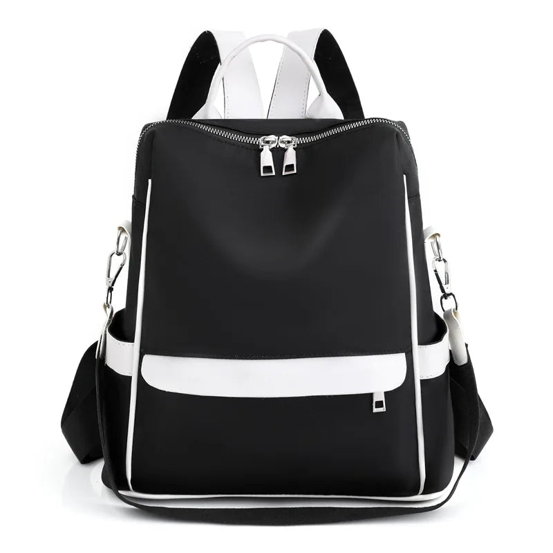 Preppy Style Women Backpack Nylon Schoolbags For Teenage Girl
