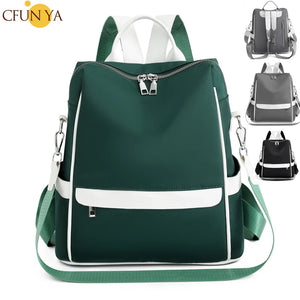 Preppy Style Women Backpack Nylon Schoolbags For Teenage Girl