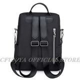 Women Anti-theft Backpack Large Travel SchoolBag for Teenager Girls