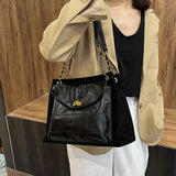 CGCBAG Women Shoulder Bag PU Leather Large Capacity Crossbody Bags