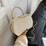 CGCBAG Shoulder Bag High PU Leather Chain Crossbody Bags