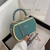 CGCBAG Shoulder Bag High PU Leather Chain Crossbody Bags