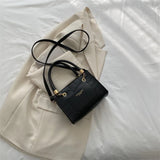 Vintage Designer Handbags Small Messenger Bag High PU Leather Women Shoulder Bag