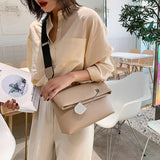 CGCBAG Women Shoulder Bag High Soft Leather Female Messenger Bag