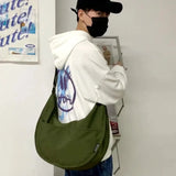 Large Capacity Women Shoulder Bag Waterproof Nylon Crossbody Shopper Bag