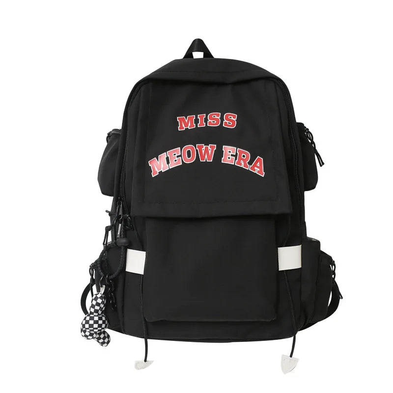 CGCBAG Checkerboard Large Capacity Backpacks Waterproof Nylon