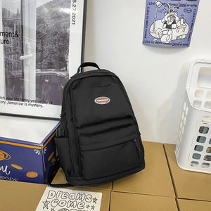Large Capacity Women Backpack Waterproof Nylon Travel School Bag