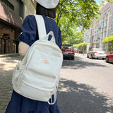 Large Capacity Women Backpack Waterproof Nylon Travel School Bag