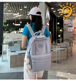 CGCBAG Large Capacity Women Backpack Teenage Girls School
