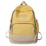 CGCBAG School Backpack For Teenager Girls Preppy Style Women Nylon