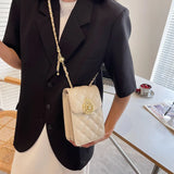 Chain Shoulder Bag Large Leather Handbag