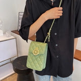Chain Shoulder Bag Large Leather Handbag