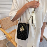 Chain Shoulder Bag Large Leather Handbag