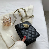 Chain Shoulder Bag Large Leather Handbag