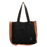 CGCBAG Canvas Shoulder Bag Large Capacity Beach Tote Solid Female Handbags