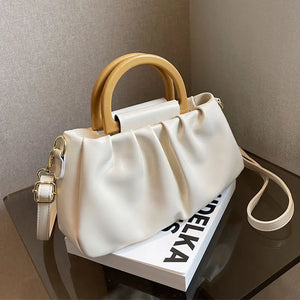 Vintage Soft Leather Women Shoulder Bag