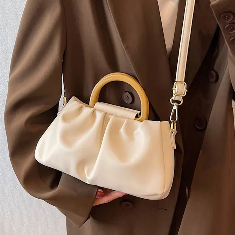 Vintage Soft Leather Women Shoulder Bag