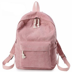 CHITSQUE Soft Fabric Women Backpack Female Preppy School Backpack