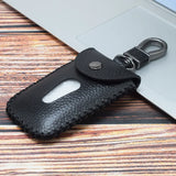 Men's Leather Key Case Wallet Organizer Zipper Key Holder