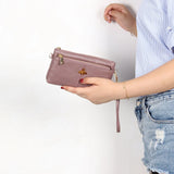 Retro Cowhide Messenger Bag Hand Bag Women Small Chain Cross Body Bags