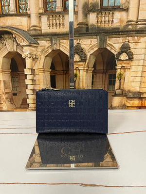 Winter Portable Double Layer Wallet with 8-clip Zipper
