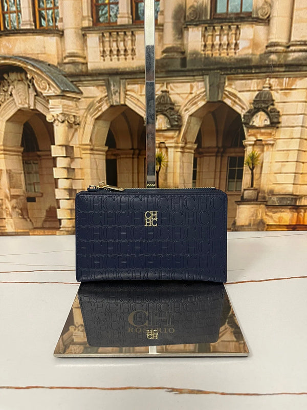 Winter Portable Double Layer Wallet with 8-clip Zipper