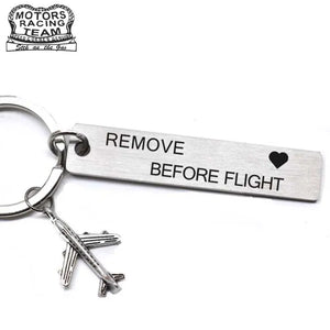 CLELO Luggage Tag Remove Before Flight Metal Baggage Tags