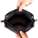 Cowhide Leather Women's Flap Bag Messenger Bag