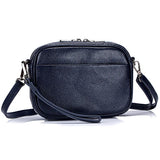 Cowhide Leather Women's Flap Bag Messenger Bag